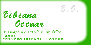 bibiana ottmar business card